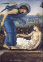 Burne-Jones, Sir Edward Coley - Cupid Finding Psyche